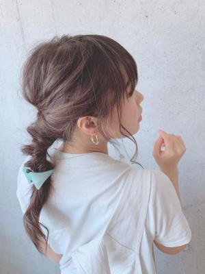 簡単くるりんぱ編み下ろし