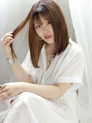 清楚系ワンカールストレート