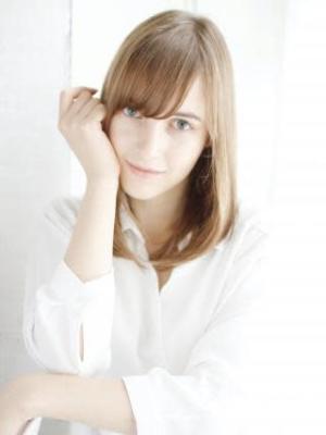 ナチュラルワンカールストレート