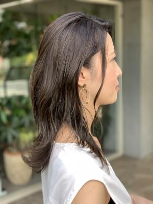ウルフレイヤー_秋髪モノトーンベージュのイメージ画像