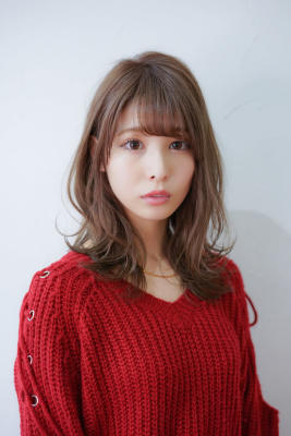 ナチュラルパーマスタイル