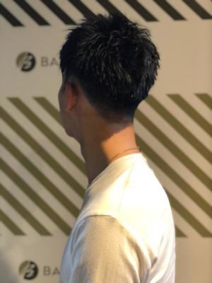 大人のシンプルショート【BARBER-BAR】