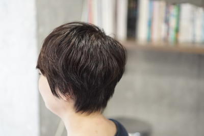 ショート×パーマ