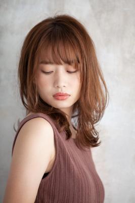 【shellbear 銀座】大人カジュアル外ハネミディアム