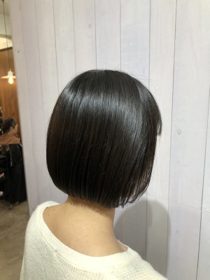 簡単可愛いミニボブ