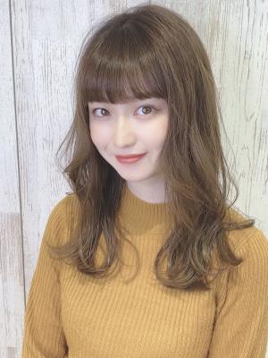 ２0代３0代★スタイリング簡単♪透明感ミルクティーベジュ