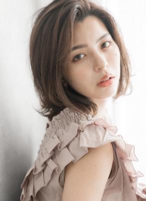 【Luana なんば】ハイライト大人ボブ