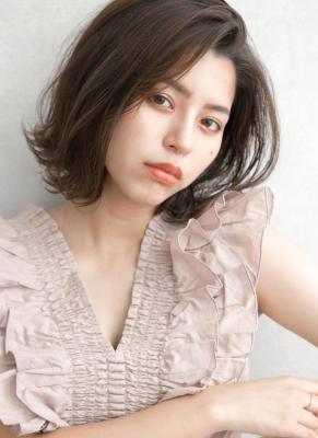 【Luana なんば】ハイライト大人ボブ