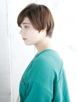 大人ふんわりショートスタイル