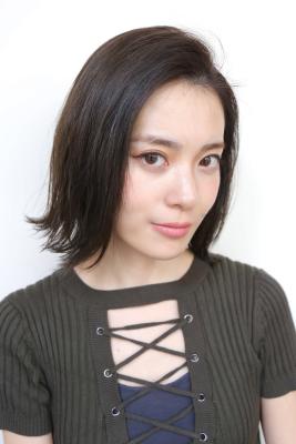 ダークグレージュボブ