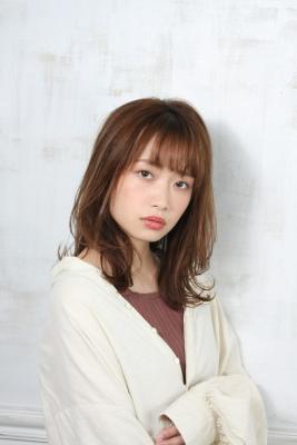 【shellbear 銀座】大人ナチュラル外ハネミディ