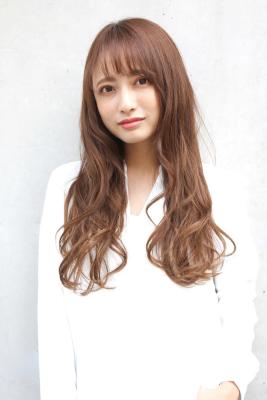 ゆる巻きロングスタイル