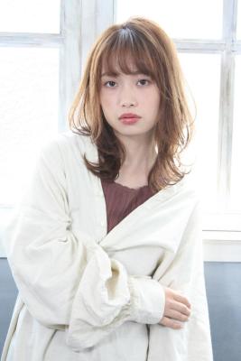 【shellbear 銀座】大人ナチュラル外ハネミディ