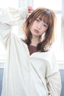 【shellbear 銀座】大人ナチュラル外ハネミディ
