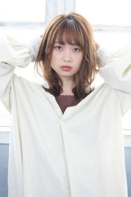【shellbear 銀座】大人ナチュラル外ハネミディ