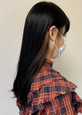 チラ見せで栄える！イヤリングカラー