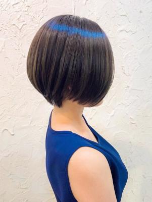 【flor 戸塚】*オーバルボブ+オリーブアッシュ*