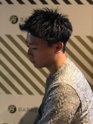 アップバングショート【BARBER-BAR】