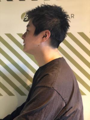 大人のシンプルショート【BARBER-BAR】