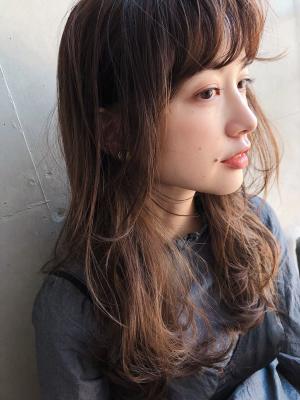 ニュアンスウェーブ ほつれ髪