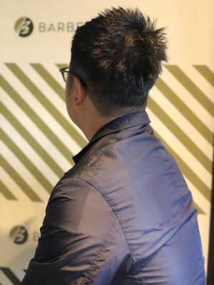 大人の刈り上げスタイル【BARBER-BAR】