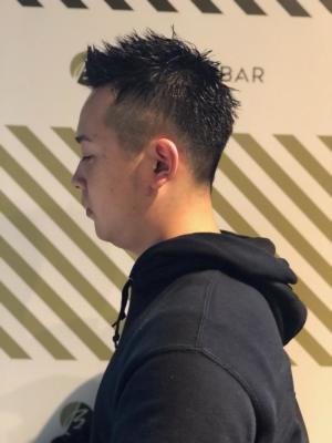 フェードカットスタイル【BARBER-BAR】