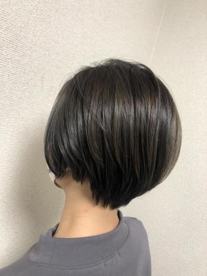 ハイライトショートボブ☆