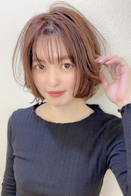 【重山】大人小顔内巻きボブ