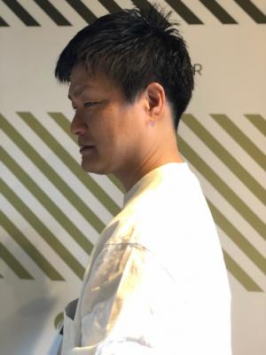 大人のシンプルショート【BARBER-BAR】