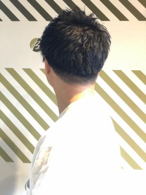 大人のシンプルショート【BARBER-BAR】