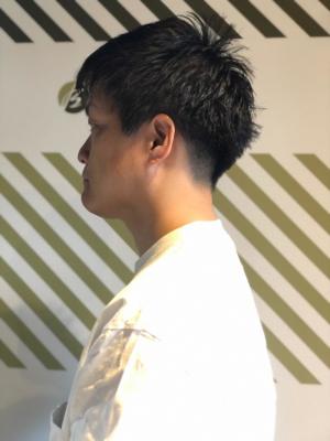 大人のシンプルショート【BARBER-BAR】