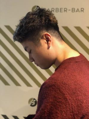 大人の刈り上げスタイル【BARBER-BAR】