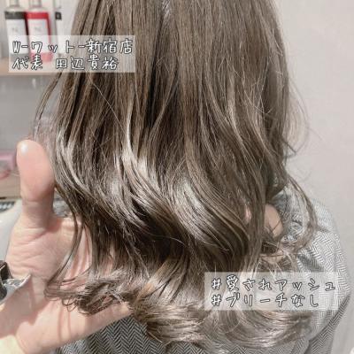 【W-ワット-新宿店 担当たなべ 】愛されアッシュ 【W-ワット-新宿店 担当たなべ 】愛されアッシュのイメージ画像