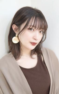 ＊20代30代40代大人の耳かけ無造作フリンジミディ＊