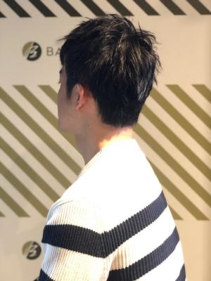 大人のシンプルショート【BARBER-BAR】