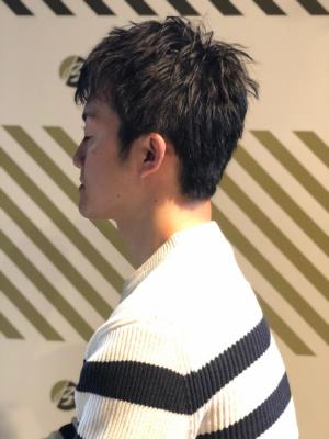 大人のシンプルショート【BARBER-BAR】