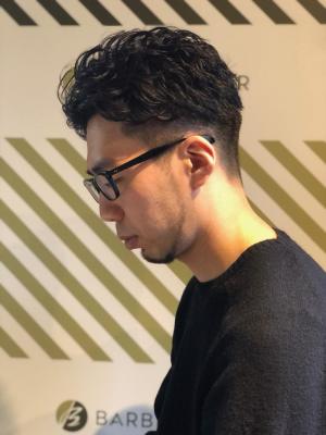 大人のパーマスタイル【BARBER-BAR】
