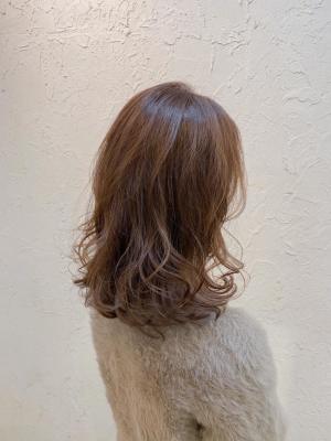 【flor 戸塚】*フェザーロング+ヌーディーベージュ*