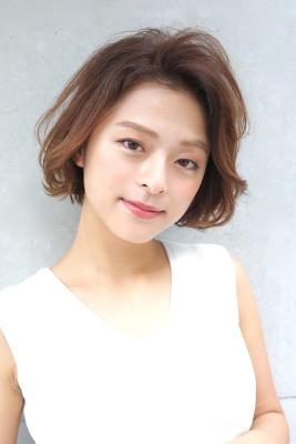 大人っぽいショートヘア