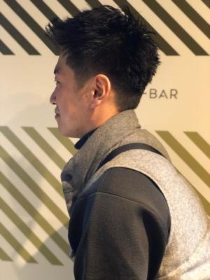大人の刈り上げスタイル【BARBER-BAR】