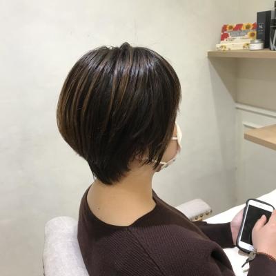 前下がりショート