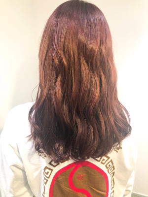 【premium】髪質改善トリートメント×カシスピンクのイメージ画像