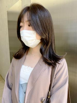 韓国顔まわりミディ