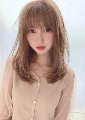 ミディアムレイヤーヘア【H-803】