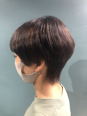 伸ばしかけマッシュウルフ