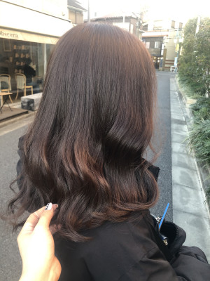 ナチュラルブラウン×ヨシンモリ