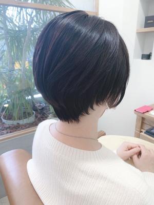 艶髪ショート