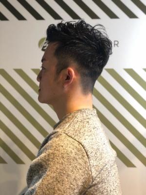大人のパーマスタイル【BARBER-BAR】