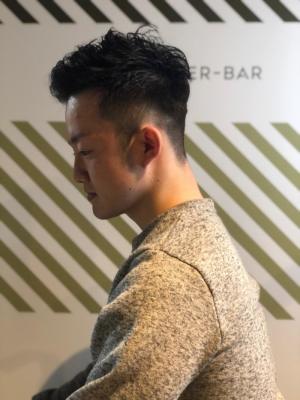 大人のパーマスタイル【BARBER-BAR】
