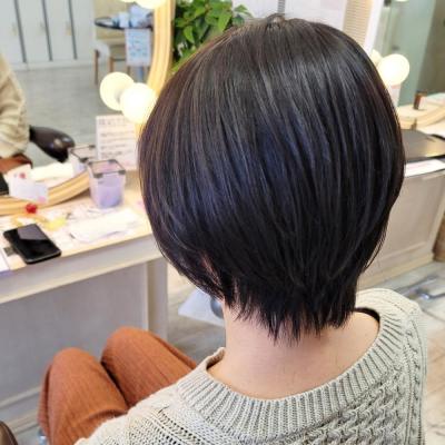 トップふんわりショート